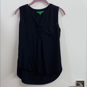 Dip Small Black Blouse